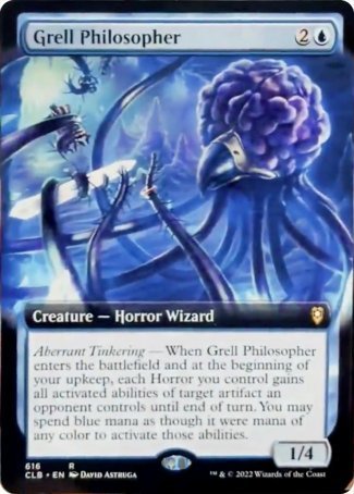 Grell Philosopher (Extended Art) [Commander Legends: Battle for Baldur's Gate] | North Game Den