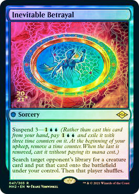 Inevitable Betrayal [Modern Horizons 2 Prerelease Promos] | North Game Den