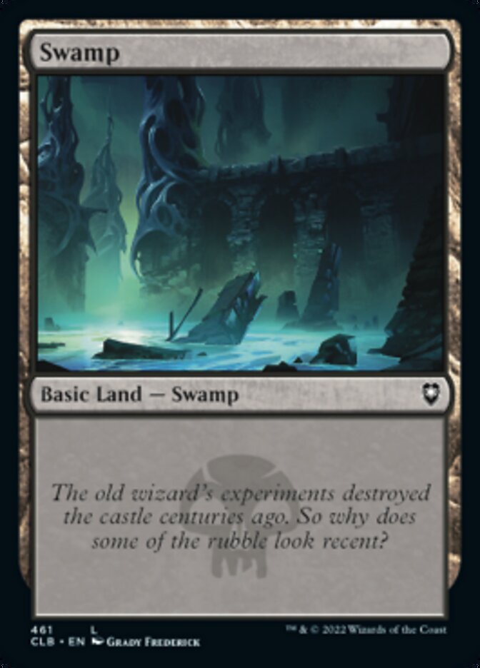 Swamp (461) [Commander Legends: Battle for Baldur's Gate] | North Game Den