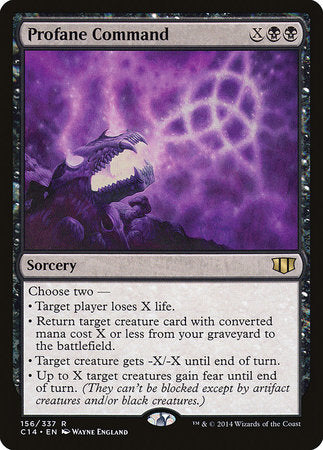 Profane Command [Commander 2014] | North Game Den