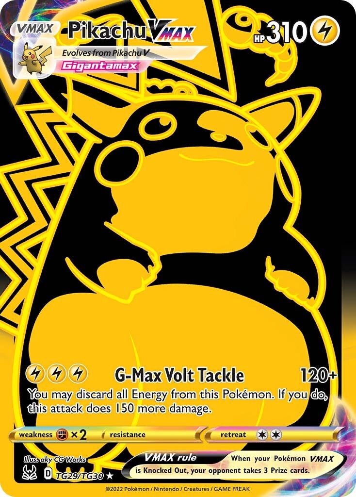 Pikachu VMAX (TG29/TG30) [Sword & Shield: Lost Origin] | North Game Den