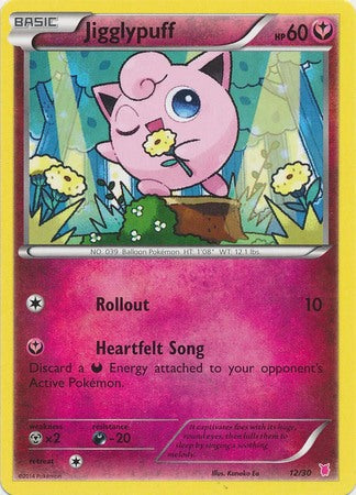 Jigglypuff (12/30) [XY: Trainer Kit 1 - Wigglytuff] | North Game Den