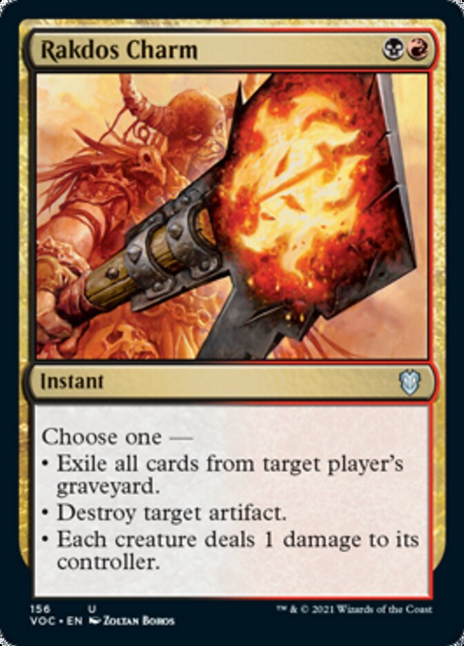 Rakdos Charm [Innistrad: Crimson Vow Commander] | North Game Den