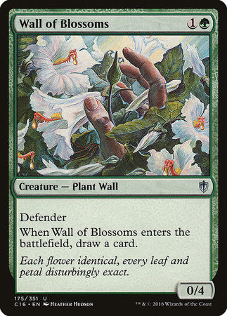 Wall of Blossoms [Commander 2016] | North Game Den