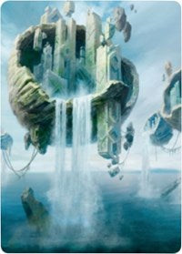 Island 2 Art Card [Zendikar Rising Art Series] | North Game Den