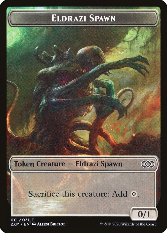 Eldrazi Spawn Token [Double Masters] | North Game Den