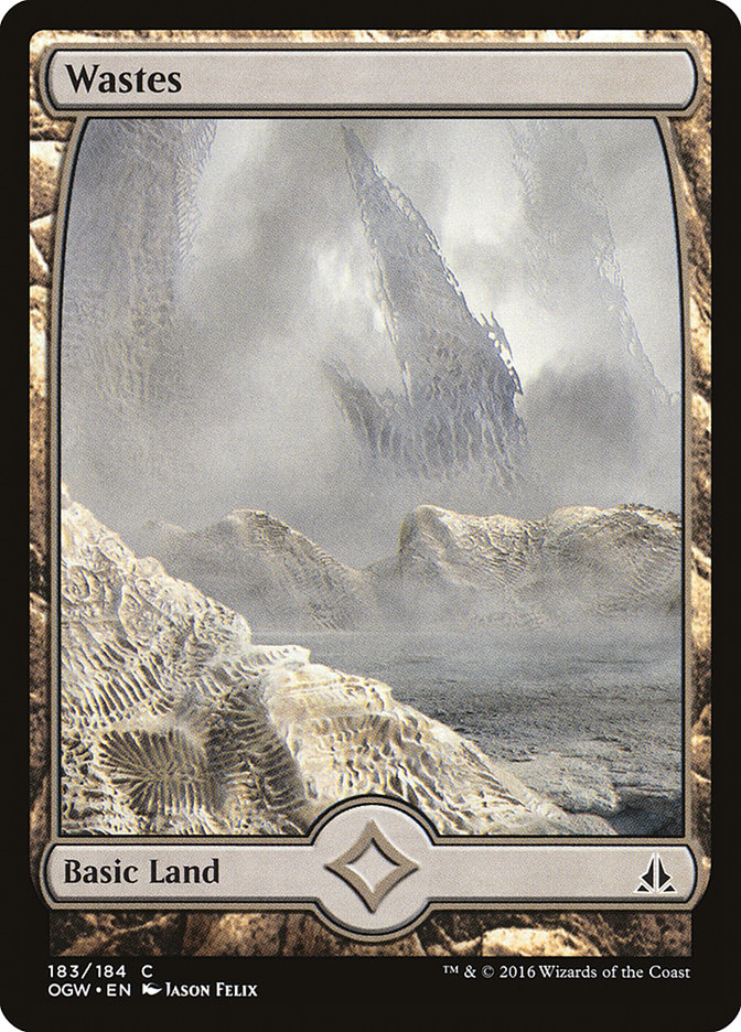 Wastes (183) (Full Art) [Oath of the Gatewatch] | North Game Den