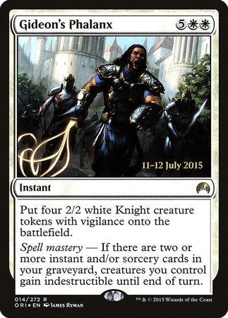 Gideon's Phalanx [Magic Origins Promos] | North Game Den