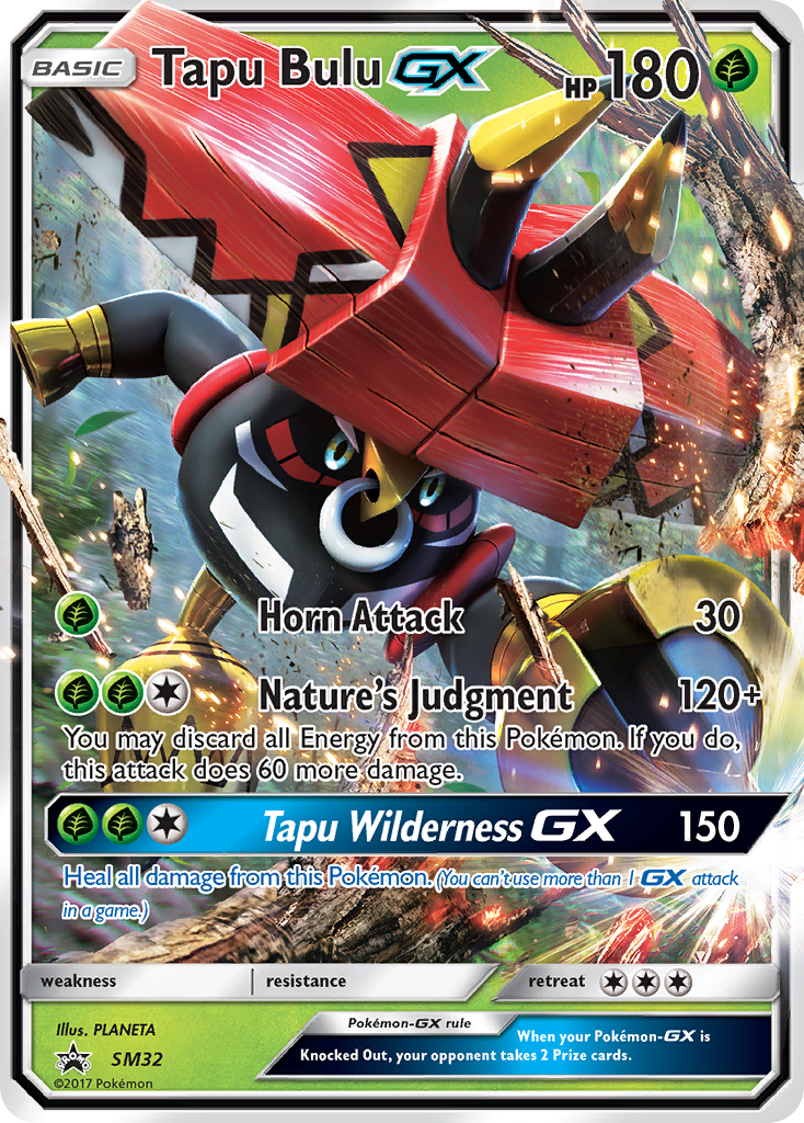 Tapu Bulu GX (SM32) [Sun & Moon: Black Star Promos] | North Game Den