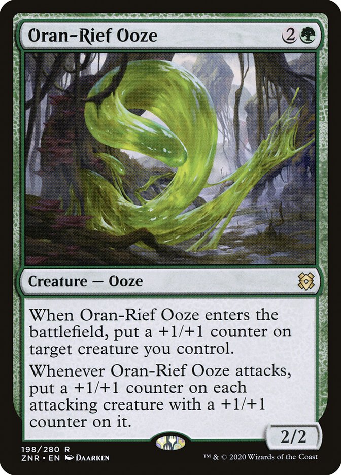 Oran-Rief Ooze [Zendikar Rising] | North Game Den