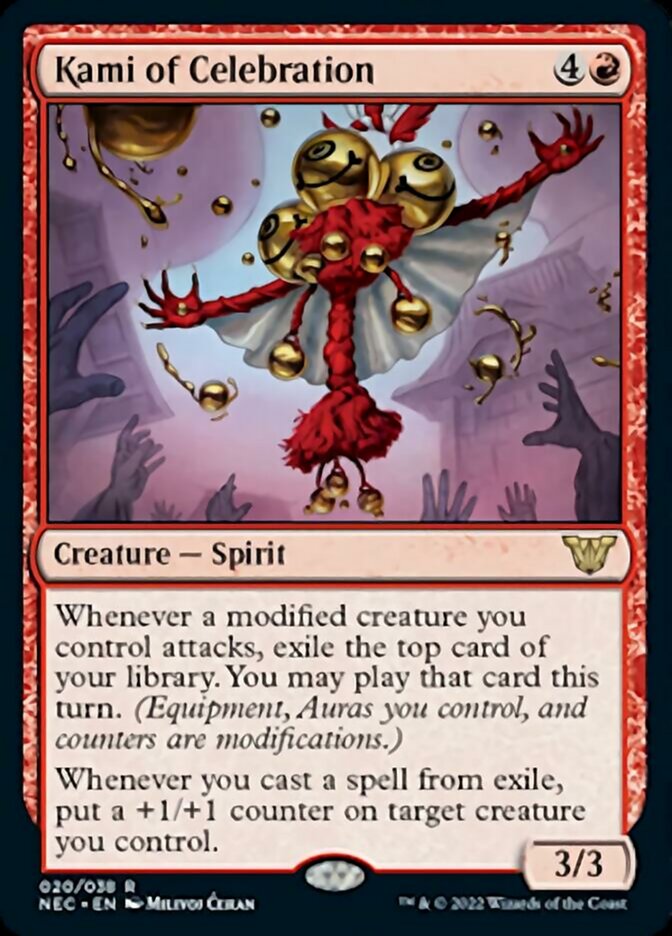 Kami of Celebration [Kamigawa: Neon Dynasty Commander] | North Game Den