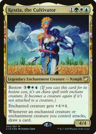 Kestia, the Cultivator [Commander 2018] | North Game Den