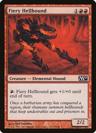 Fiery Hellhound [Magic 2010] | North Game Den