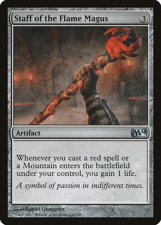 Staff of the Flame Magus [Magic 2014] | North Game Den