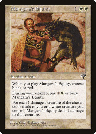 Mangara's Equity [Mirage] | North Game Den