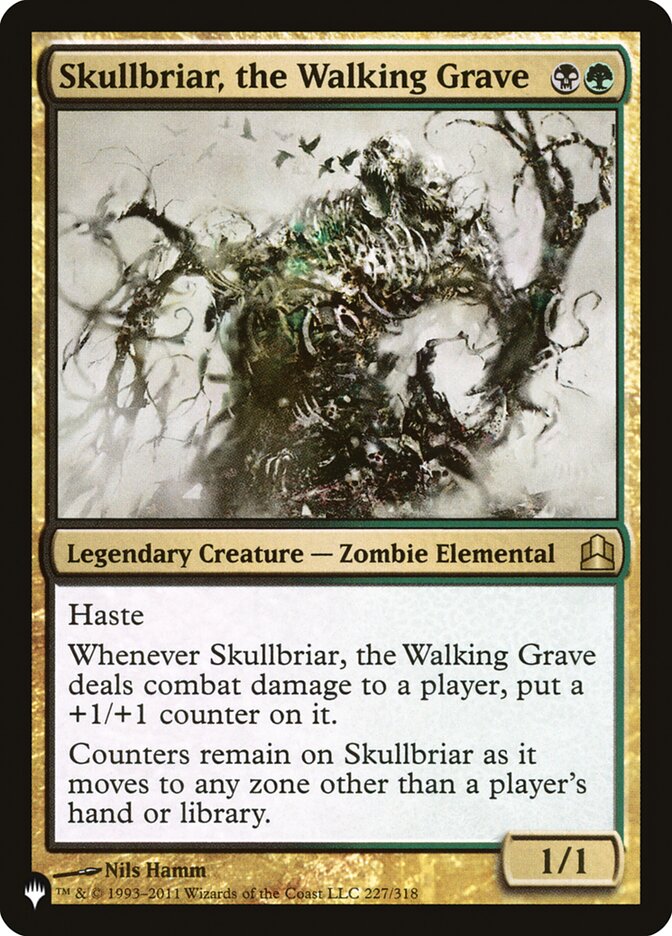 Skullbriar, the Walking Grave [The List] | North Game Den
