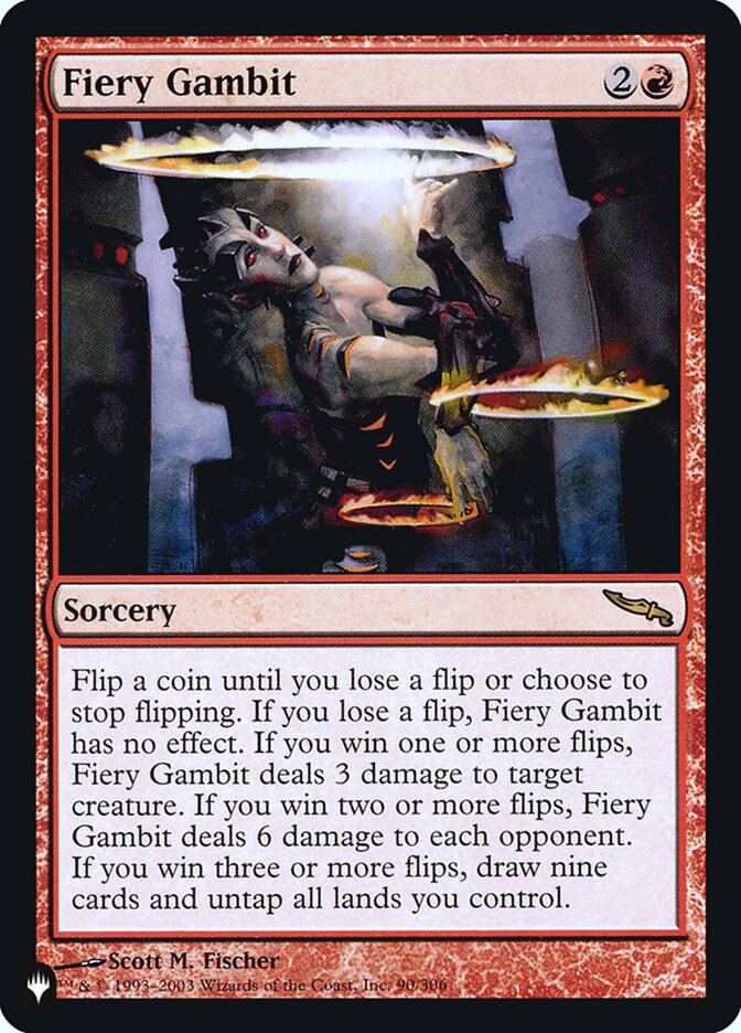 Fiery Gambit [Secret Lair: Heads I Win, Tails You Lose] | North Game Den