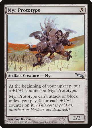 Myr Prototype [Mirrodin] | North Game Den