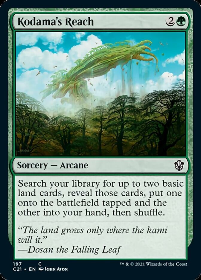 Kodama's Reach [Commander 2021] | North Game Den