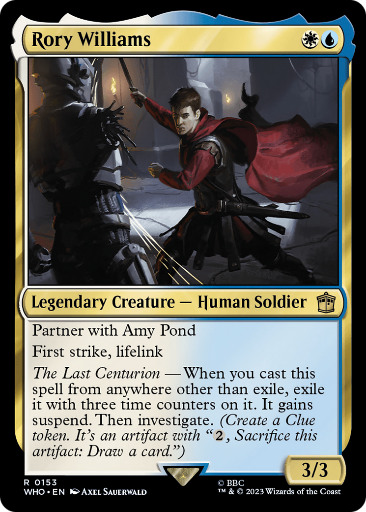 Rory Williams [Doctor Who] | North Game Den