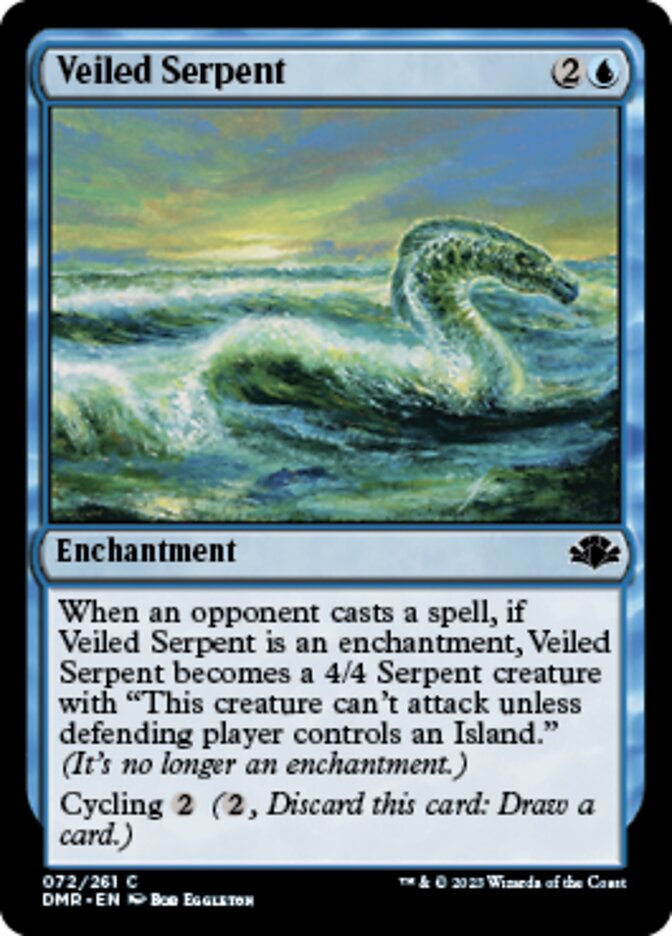 Veiled Serpent [Dominaria Remastered] | North Game Den