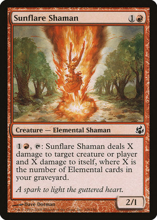 Sunflare Shaman [Morningtide] | North Game Den