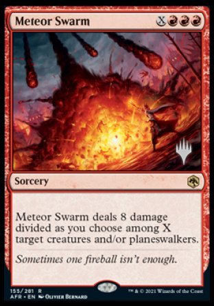 Meteor Swarm (Promo Pack) [Dungeons & Dragons: Adventures in the Forgotten Realms Promos] | North Game Den