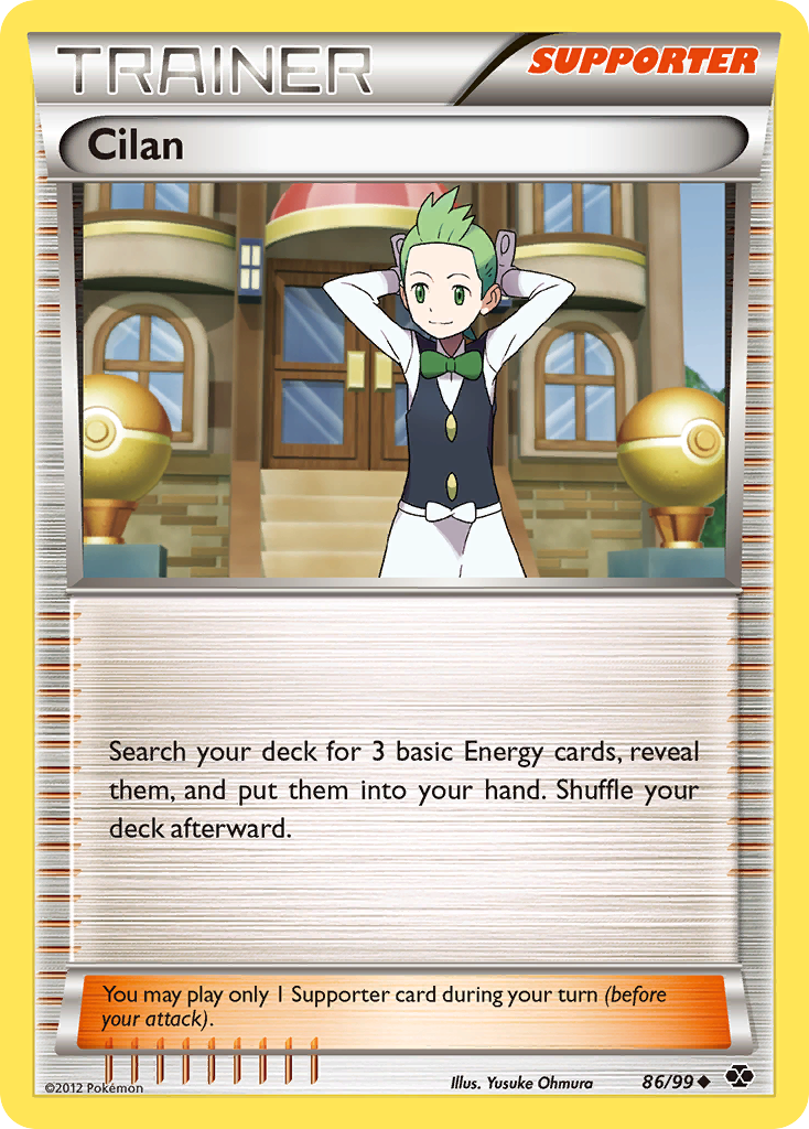 Cilan (86/99) [Black & White: Next Destinies] | North Game Den