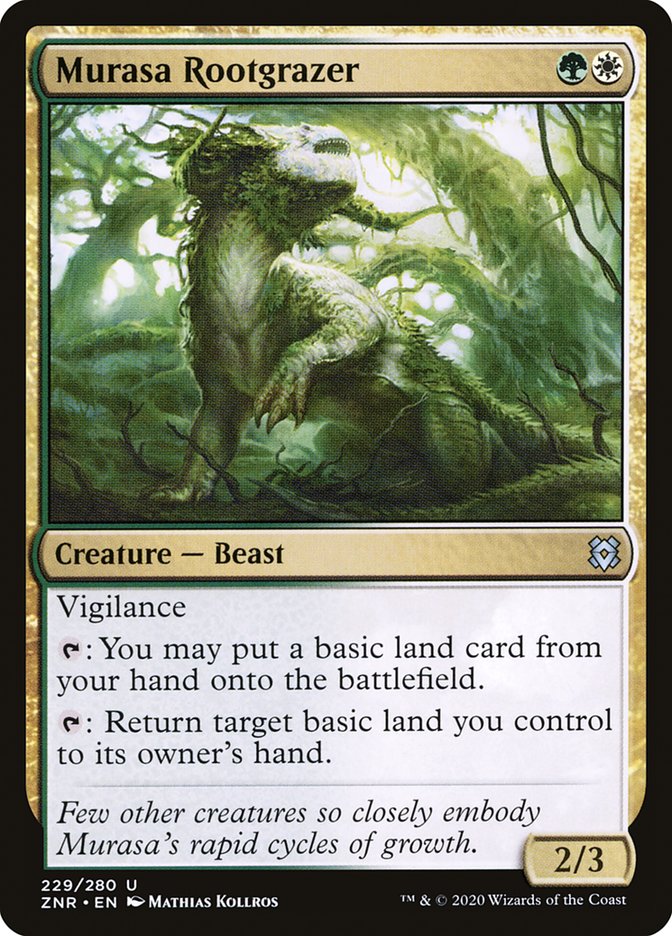 Murasa Rootgrazer [Zendikar Rising] | North Game Den