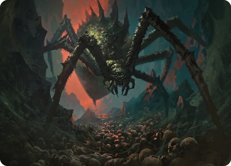 Shelob, Child of Ungoliant Art Card [The Lord of the Rings: Tales of Middle-earth Art Series] | North Game Den