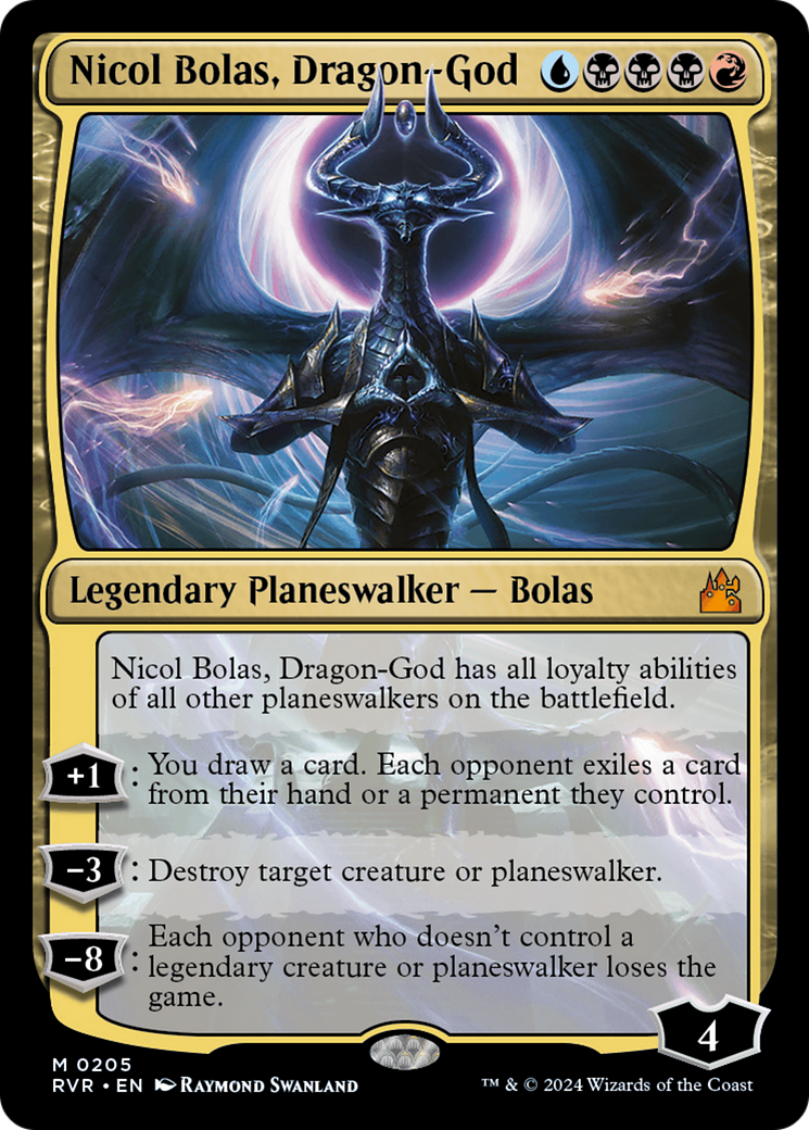 Nicol Bolas, Dragon-God [Ravnica Remastered] | North Game Den