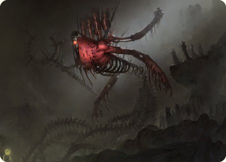 Drivnod, Carnage Dominus Art Card [Phyrexia: All Will Be One Art Series] | North Game Den