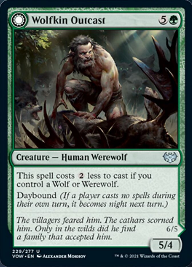 Wolfkin Outcast // Wedding Crasher [Innistrad: Crimson Vow] | North Game Den