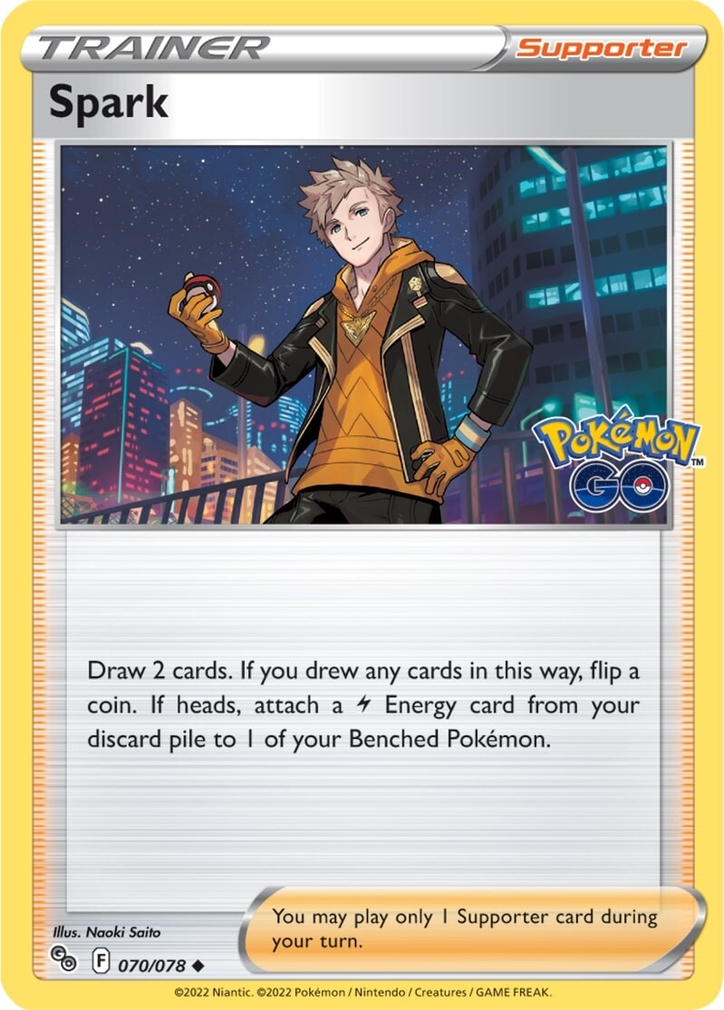 Spark (070/078) [Pokémon GO] | North Game Den
