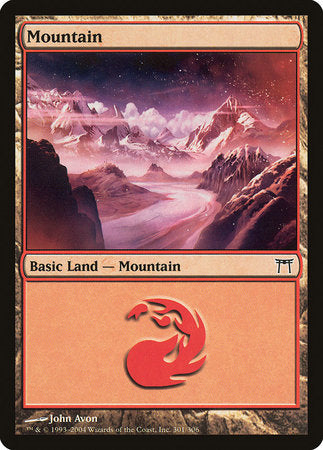 Mountain (301) [Champions of Kamigawa] | North Game Den