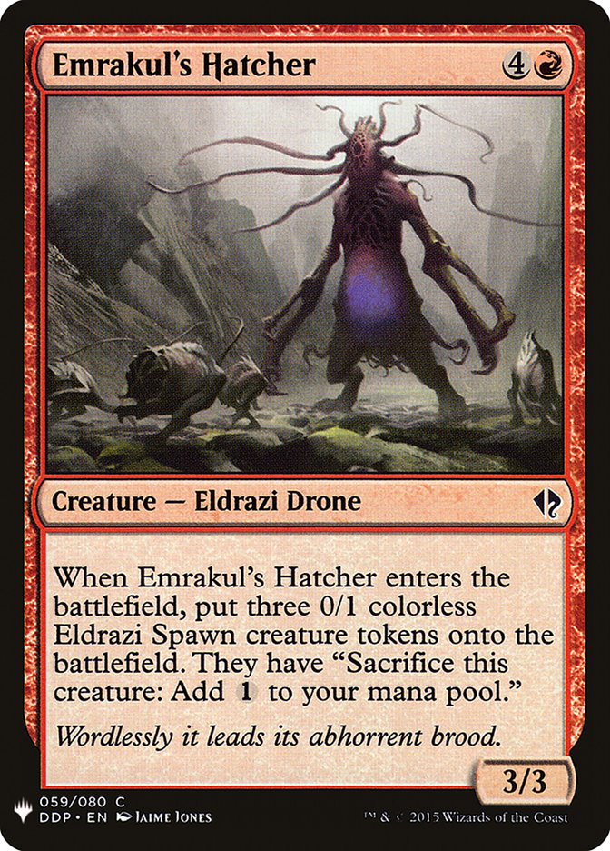 Emrakul's Hatcher [Mystery Booster] | North Game Den