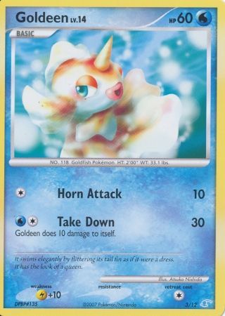 Goldeen (3/12) [Diamond & Pearl: Trainer Kit - Manaphy] | North Game Den