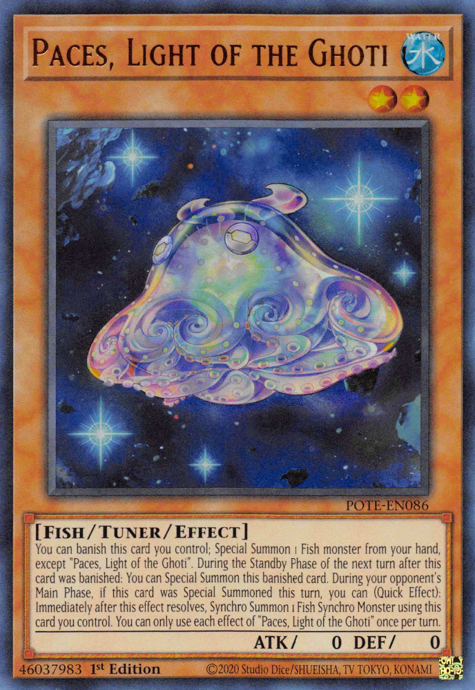 Paces, Light of the Ghoti [POTE-EN086] Ultra Rare | North Game Den