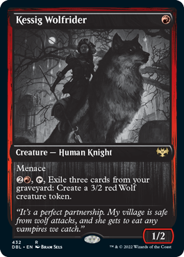 Kessig Wolfrider [Innistrad: Double Feature] | North Game Den