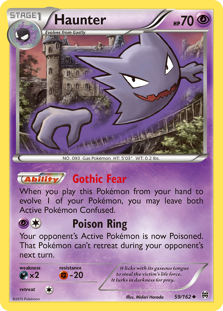 Haunter (59/162) [XY: BREAKthrough] | North Game Den