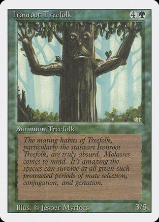 Ironroot Treefolk [Revised Edition] | North Game Den