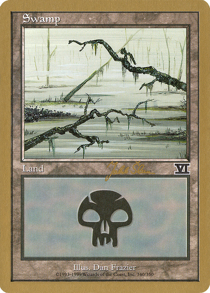 Swamp (js340b) (Jakub Slemr) [World Championship Decks 1999] | North Game Den