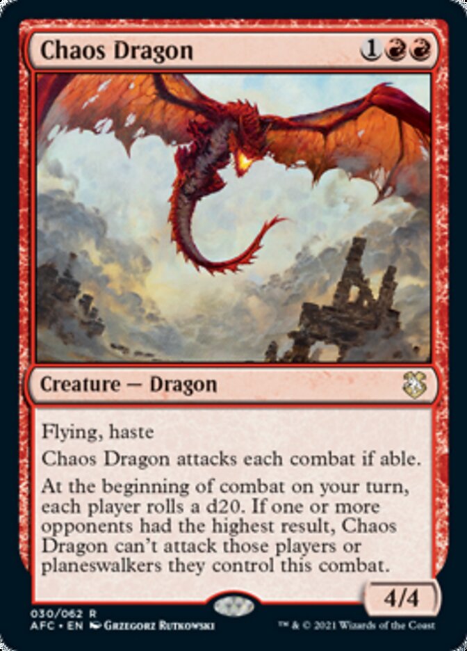 Chaos Dragon [Dungeons & Dragons: Adventures in the Forgotten Realms Commander] | North Game Den