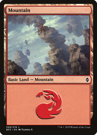 Mountain (269) [Battle for Zendikar] | North Game Den