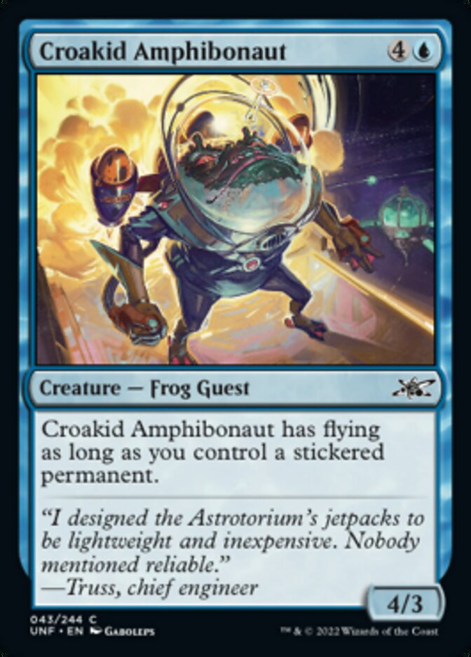 Croakid Amphibonaut [Unfinity] | North Game Den