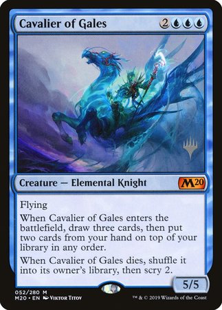 Cavalier of Gales [Core Set 2020 Promos] | North Game Den