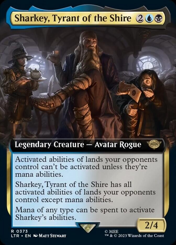 Sharkey, Tyrant of the Shire (Extended Art) [The Lord of the Rings: Tales of Middle-Earth] | North Game Den