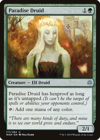 Paradise Druid [War of the Spark] | North Game Den