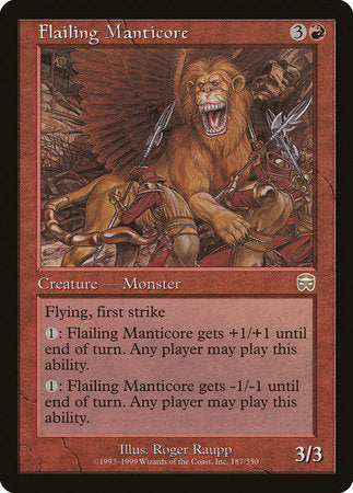 Flailing Manticore [Mercadian Masques] | North Game Den