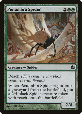 Penumbra Spider [Commander 2011] | North Game Den